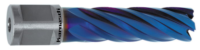 Сверла корончатые Karnasch Blue Line Pro, длина 55 мм, хвостовик Weldon